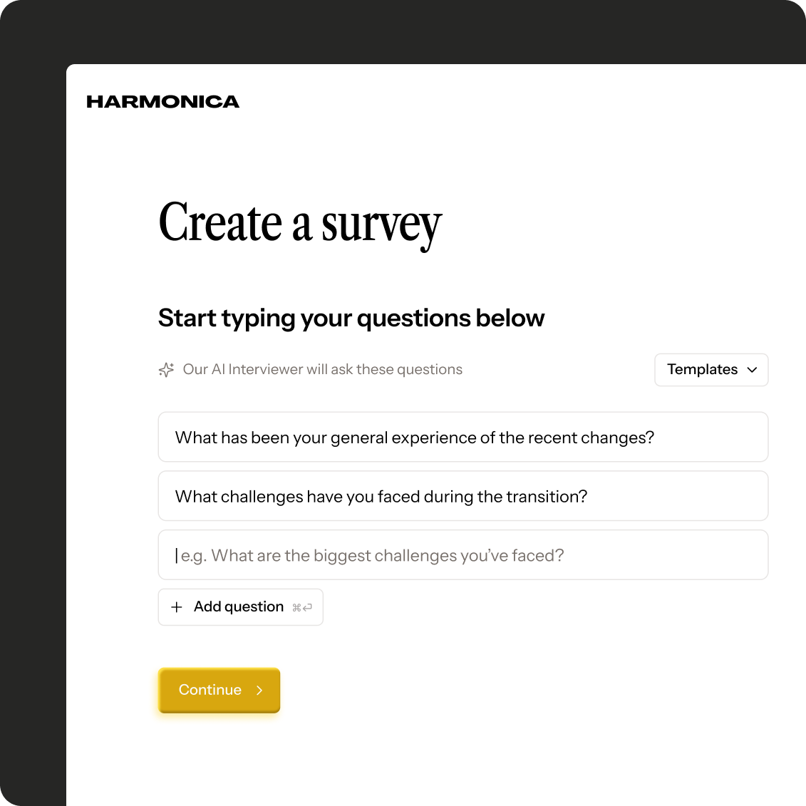 Harmonica case study